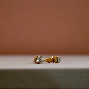 Rhinestone Stud Earring